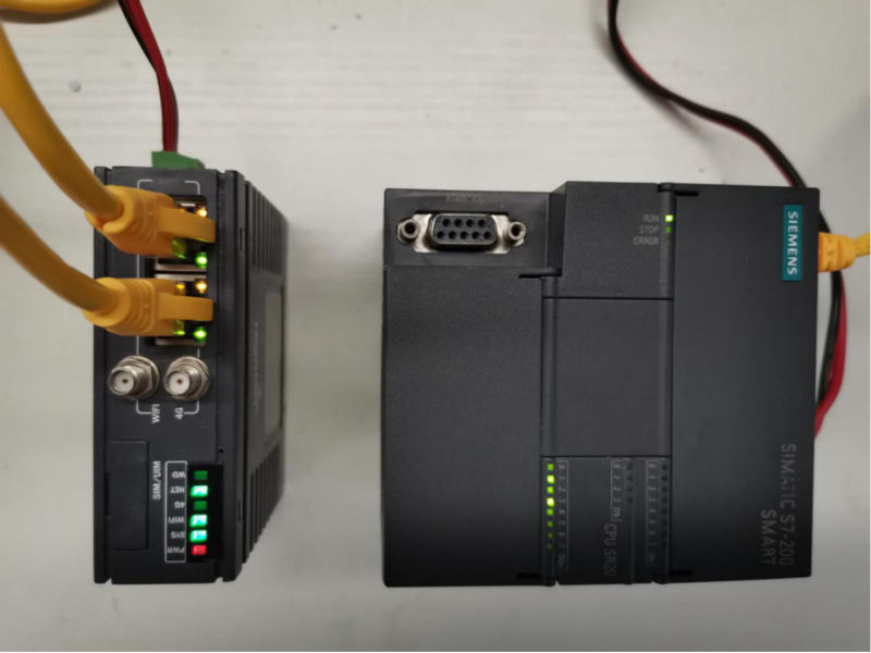 NO钱包官网智通网关连接plc示意图